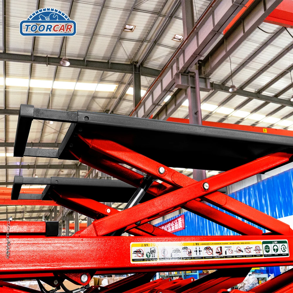 Sunmo hot selling 1800mm 4T Hydraulic Cylinder Elevator Vehicle Hoists Car Lifts alignment lifter scissor car lift with CE