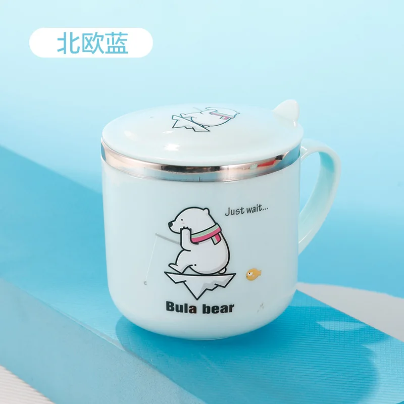 Stitch cartoon 201-300ml Stitch insulation water cup Stitch children insulation mugs