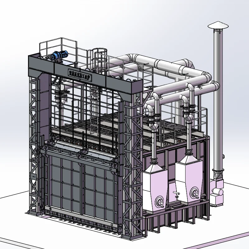 Medium and large scale custom industrial heating furnace