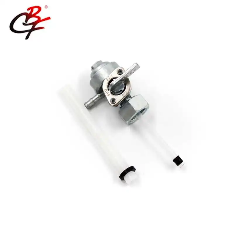 CBF Supplier Motorcycle fuel system parts aluminum alloy gas tank fuel petcock valve for Honda CGL 125