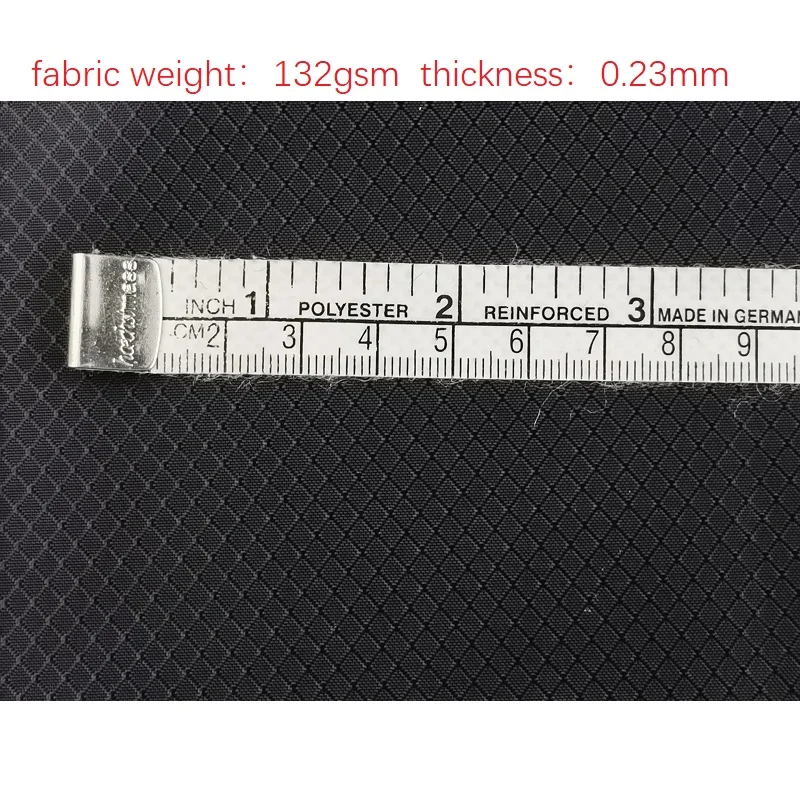 200d Recycled Nylon ribstop fabric 100% nylon Eco friendly waterproof with PU coating for garment  bag