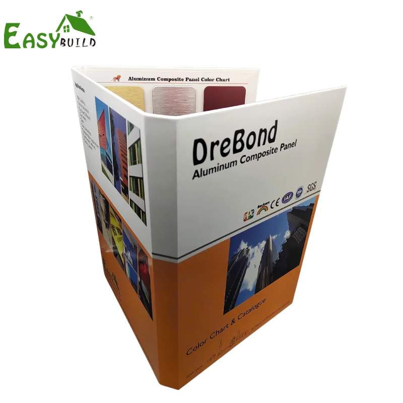 Drebond ACP PE/PVDF Coating Aluminum 0.15 0.18 0.21 0.25 foil thickness Aluminum composite panel factory direct supply
