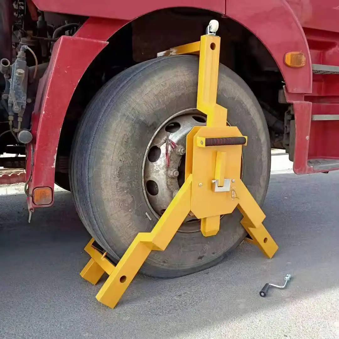 Big Triangle Safety Truck Car Vehicle Wheel Clamp Lock