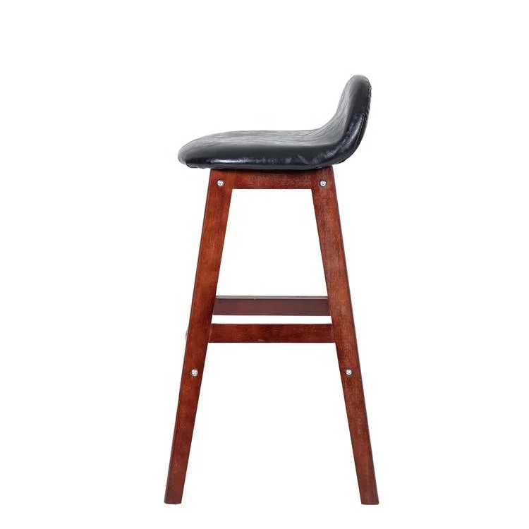 Wholesale PU kitchen bar stool pub high bucket round counter dining chair