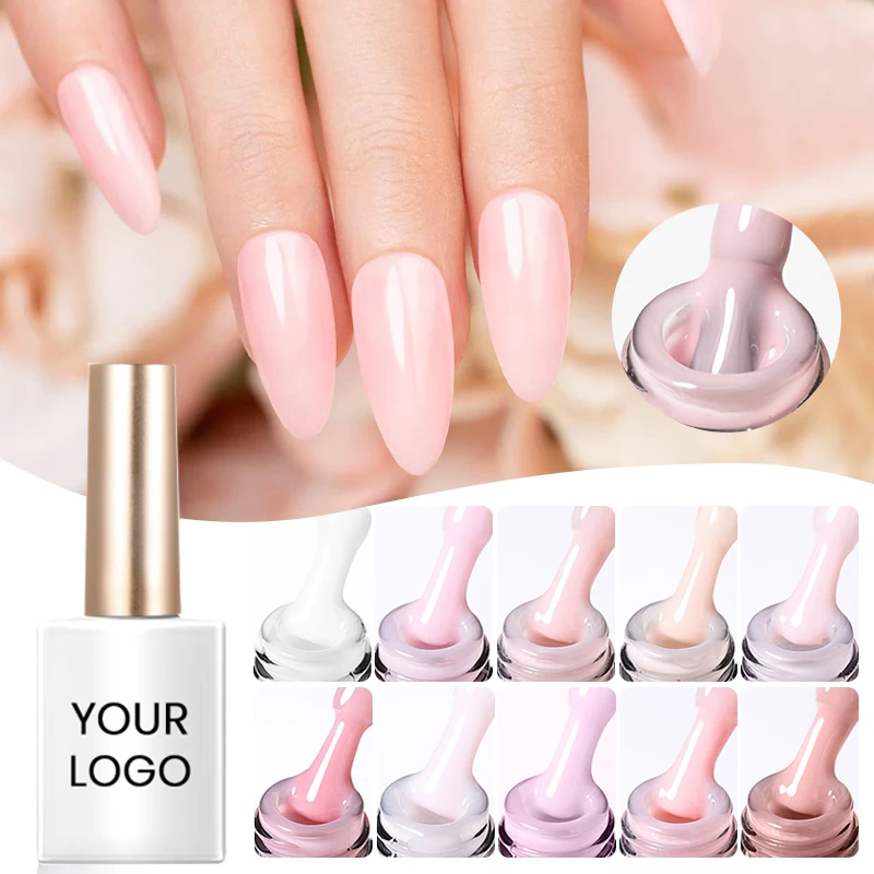 УФ-гель для ногтей с резиновой основой