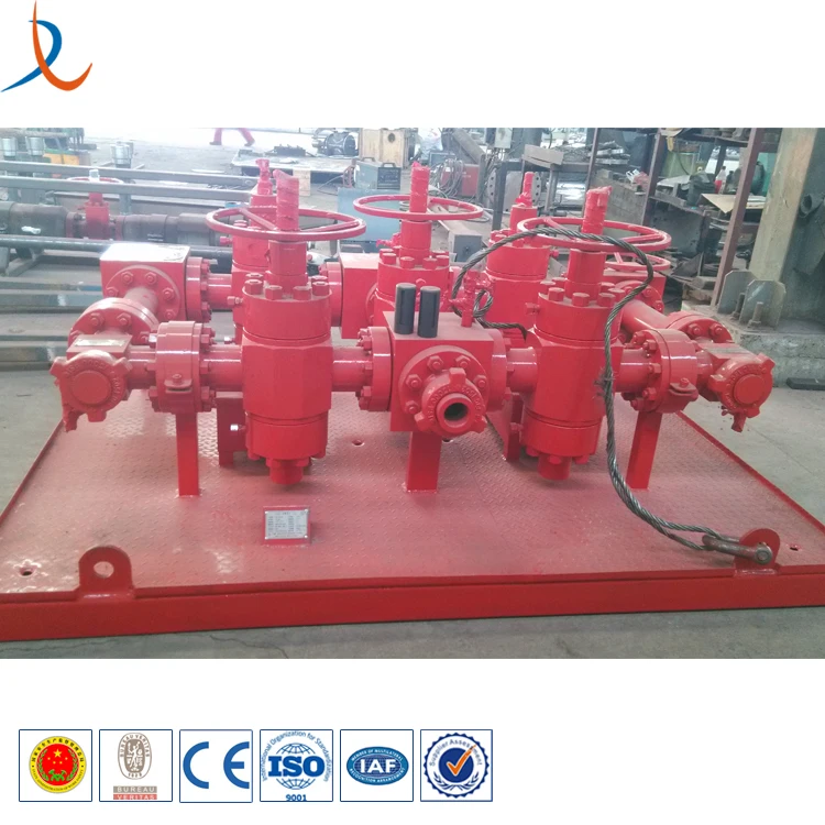 well test device pressure test manifold oil well choke valve choke manifold
