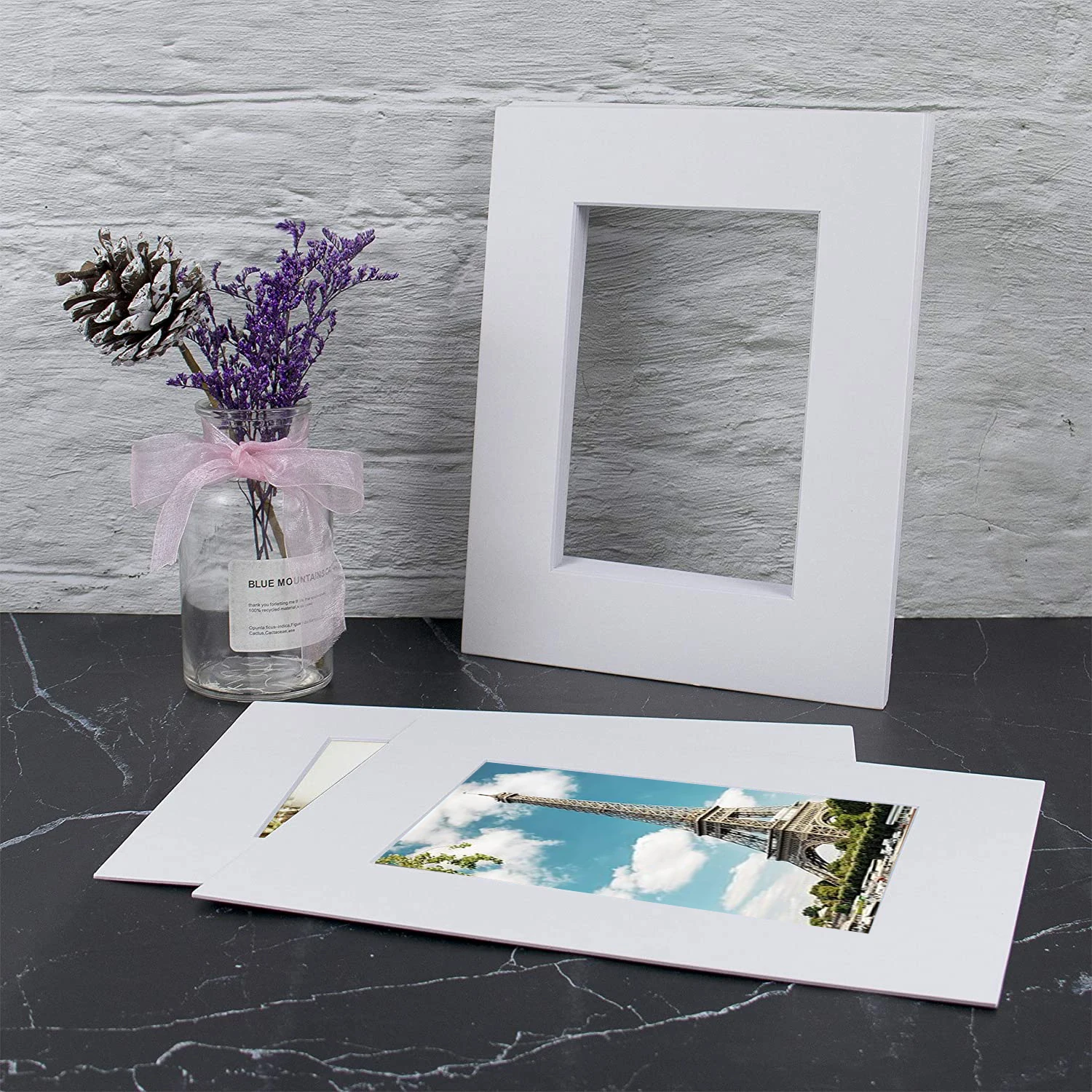 Wholesale  paper mount board Greeting card photo frame mat board MATBOARD