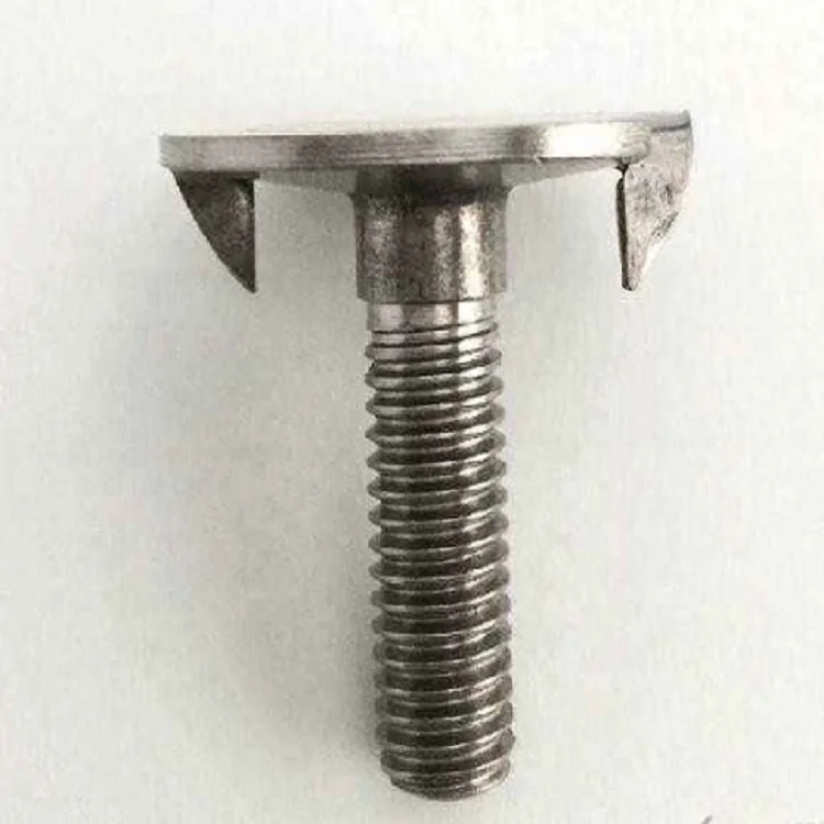 M6 M8 M10 M12 Fanged Elevator Bolt Nut And Washer For Bucket  DIN15237 Carbon Steel Galvanized Belt screws or Belt bolts