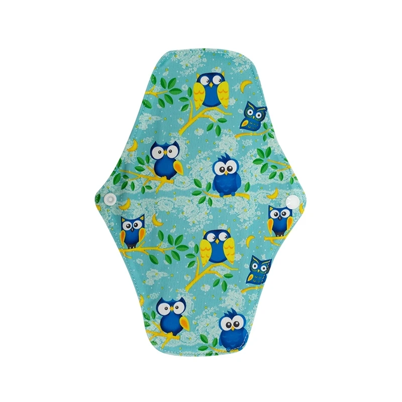 Low Price Wholesales Reusable Cloth Menstrual Pad Female Bamboo Charcoal Sanitary Pads