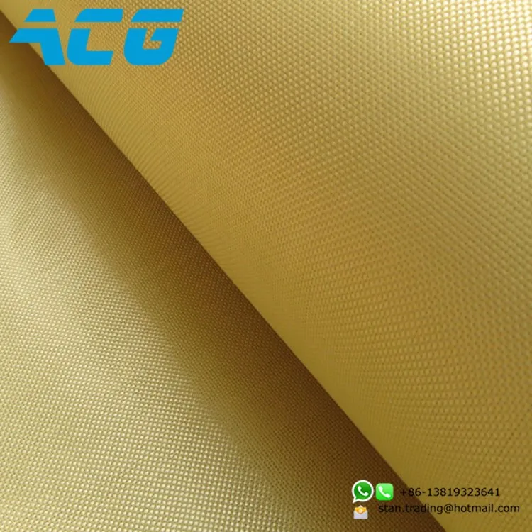Hot Sell 1500D 220g Aramid Fiber fabric Twill Plain Weave Aramid
