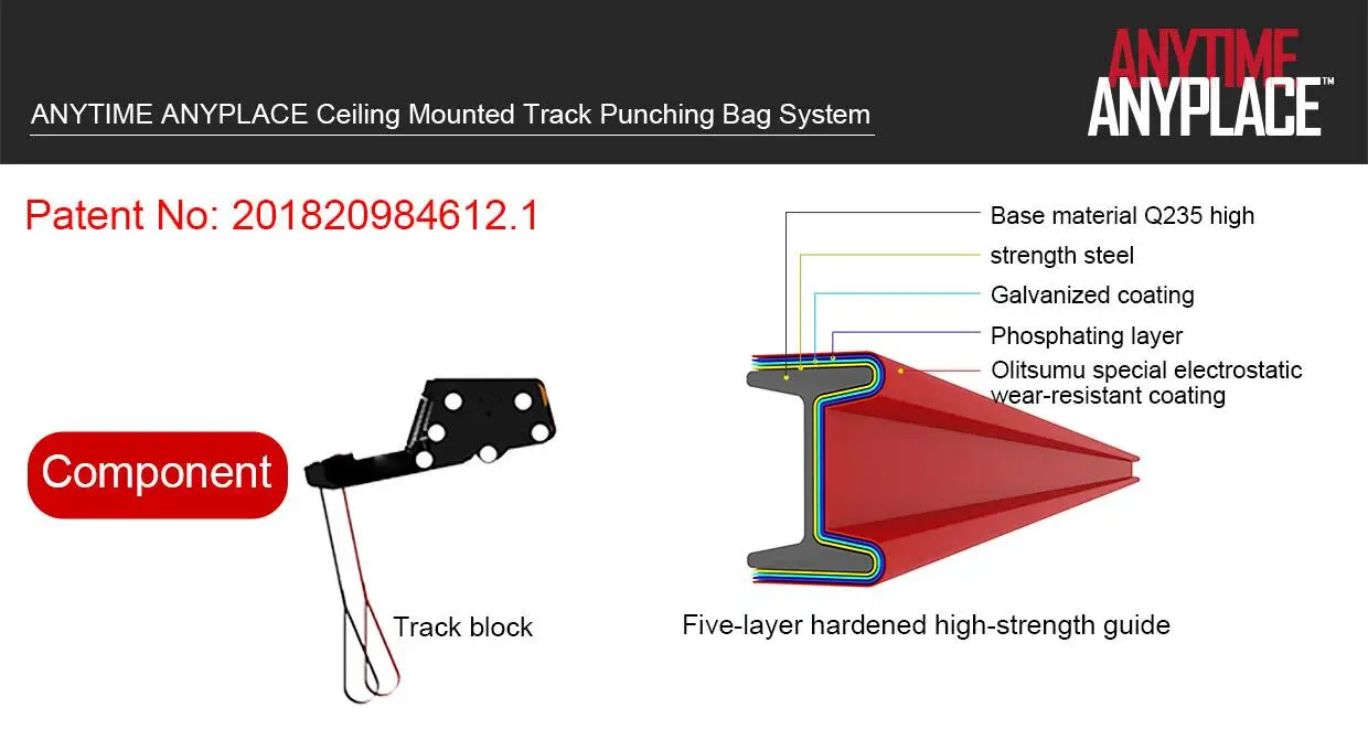 Heavy Punching Bag Ceiling Mount Punching Bag Rack