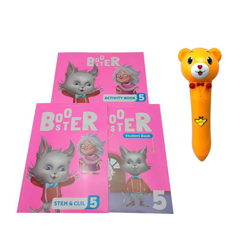 Activity Book Children English Learning OID Smart Pen Kids Coloring Book