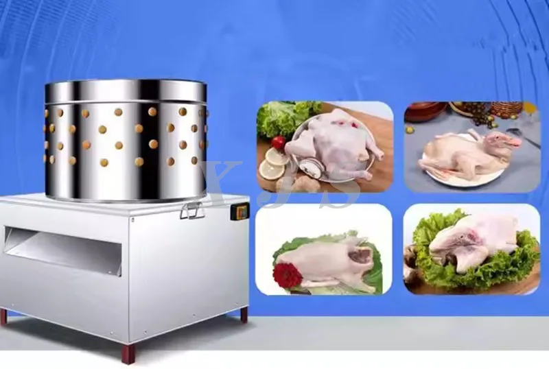 High Quality Poultry Plucking Machine Chicken Duck Goose Pig 3-5 Chickens 60*60*90cm 220-240 V Automatic Competitive Provided