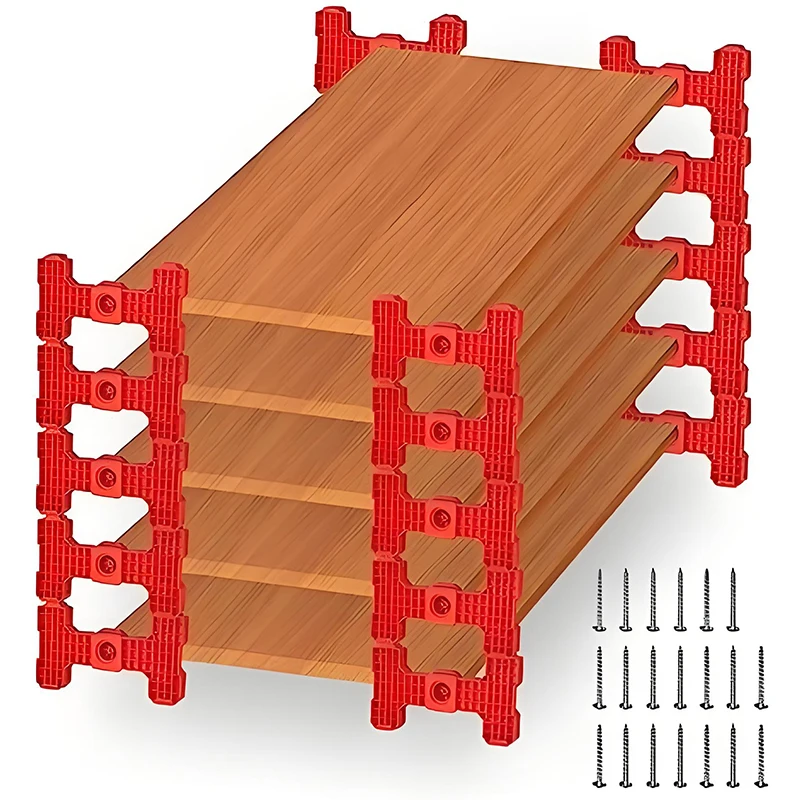 Interior & Exterior Door Painting Drying Rack Cabinet Spray Paint Racks with Door Risers Support-Hand Tool Stacking System