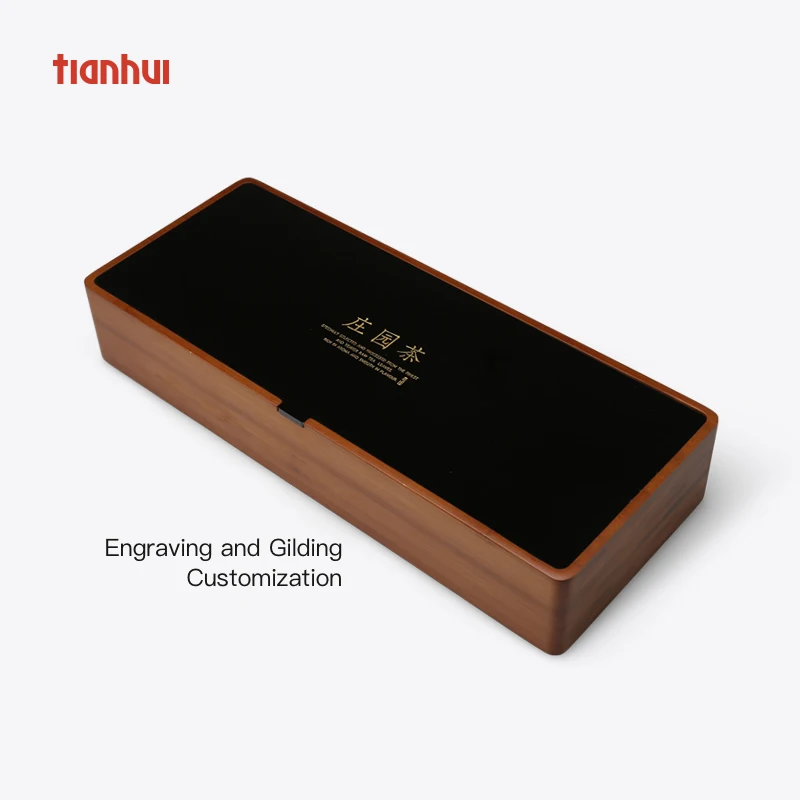 natural storage box acrylic lid stash box