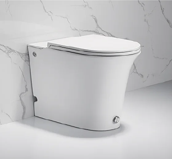 sanitary pulse battery slim siphon vortex tankless floor mounted toilet