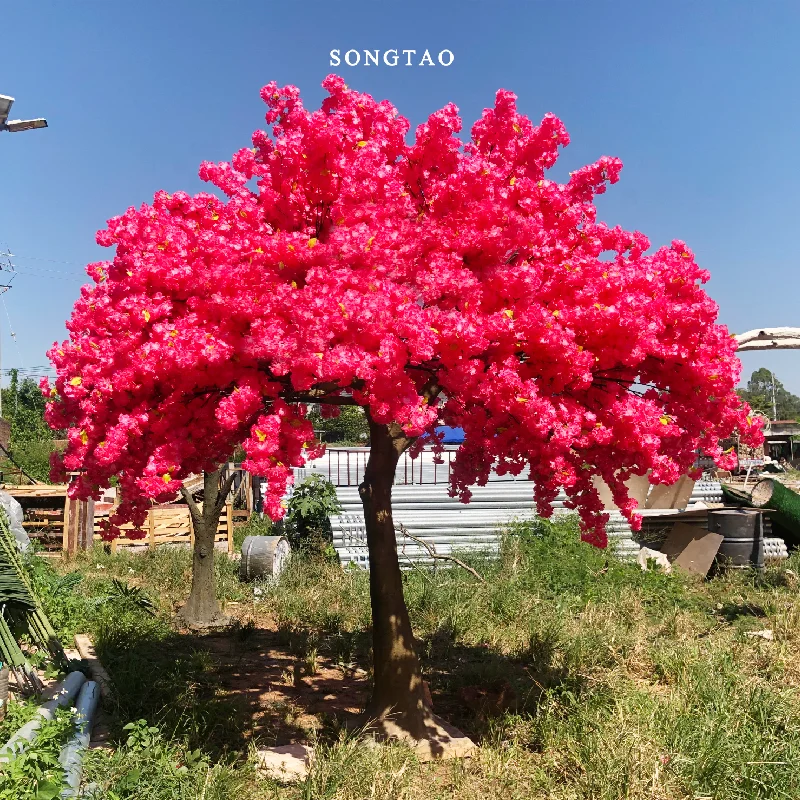 Customizable Large Outdoor Cherry Tree, Super Simulation Artificial Tree, Aesthetic Cherry Tree Eternal Tree