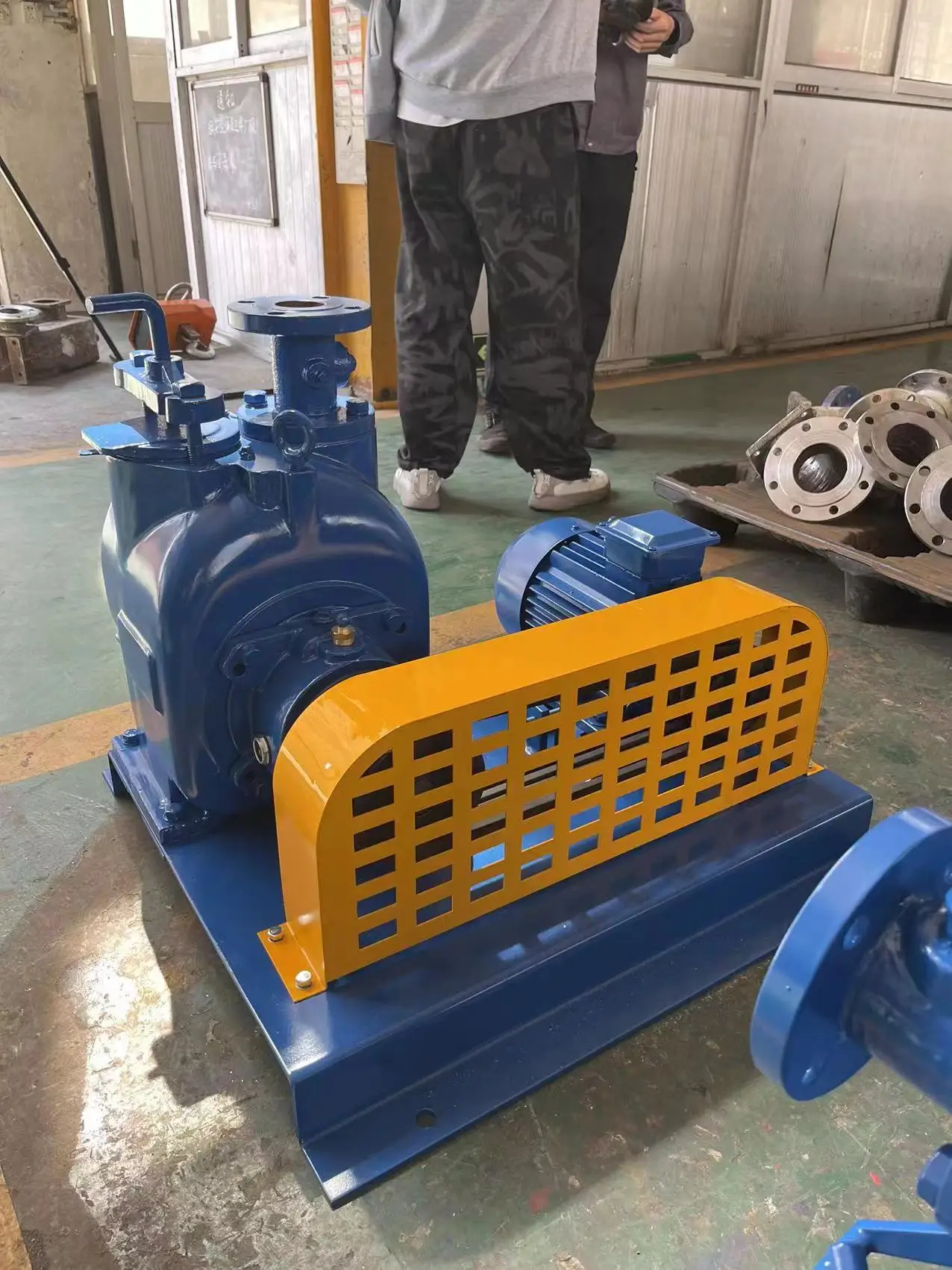 Super T Belt Driven Electric 4inch 6inch 8inch Self Priming Trash Waste Water Pump