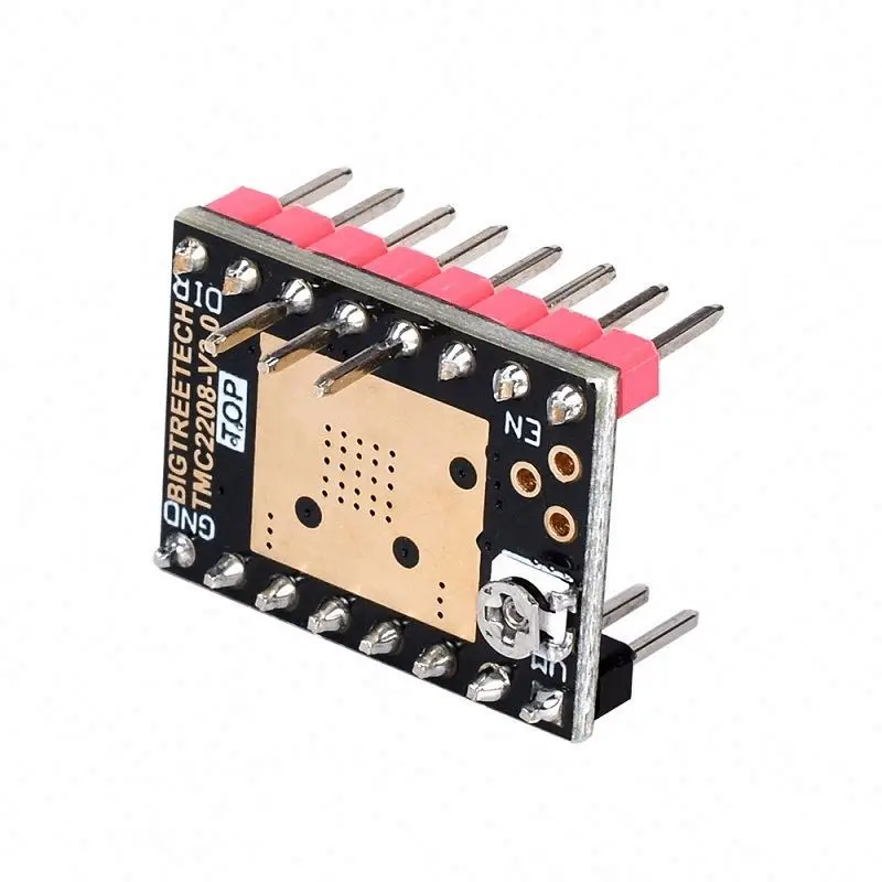 Высокоточный шаговый Драйвер TMC2209 V1.2 для Ender 3 SKR V1.3 Mini E3-тихая работа улучшенное охлаждение
