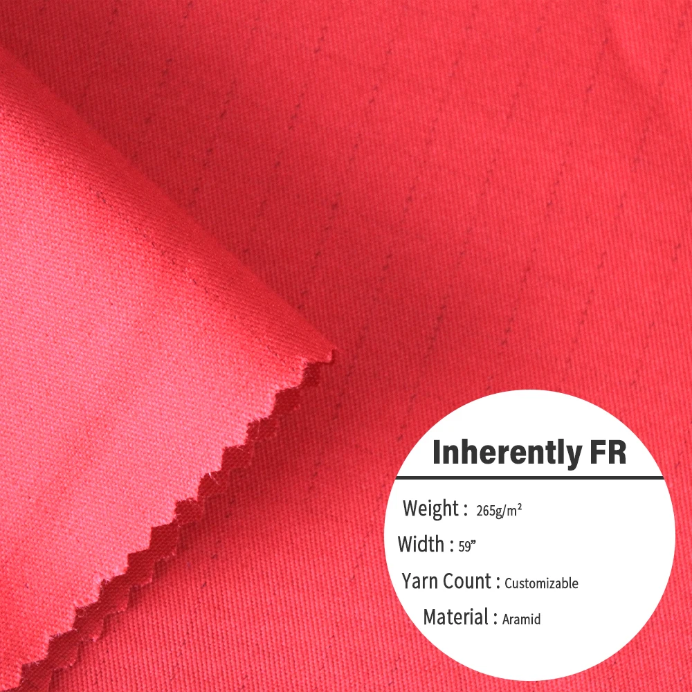 Ripstop высокопрочная Защитная огнестойкая тканая арамидная ткань для одежды