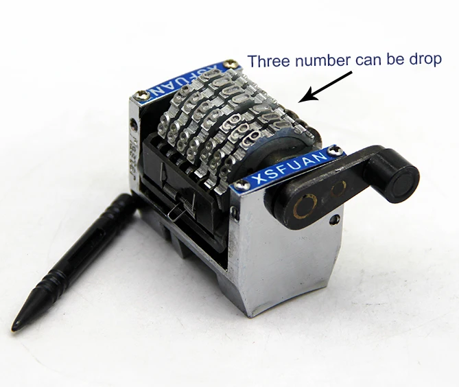 Factory Price  offset  printing 7digits  Rotary numbering machine