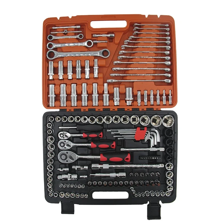 Набор инструментов для ремонта автомобиля, 150 дюйма, 1/4 дюйма, 3/8 дюйма, 1/2 дюйма
