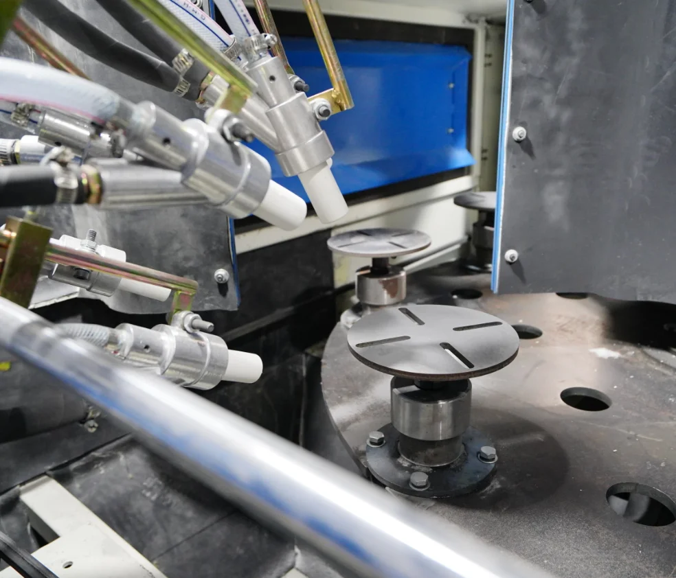 Автоматическая пескоструйная машина для стеклянных бутылок или кастрюль