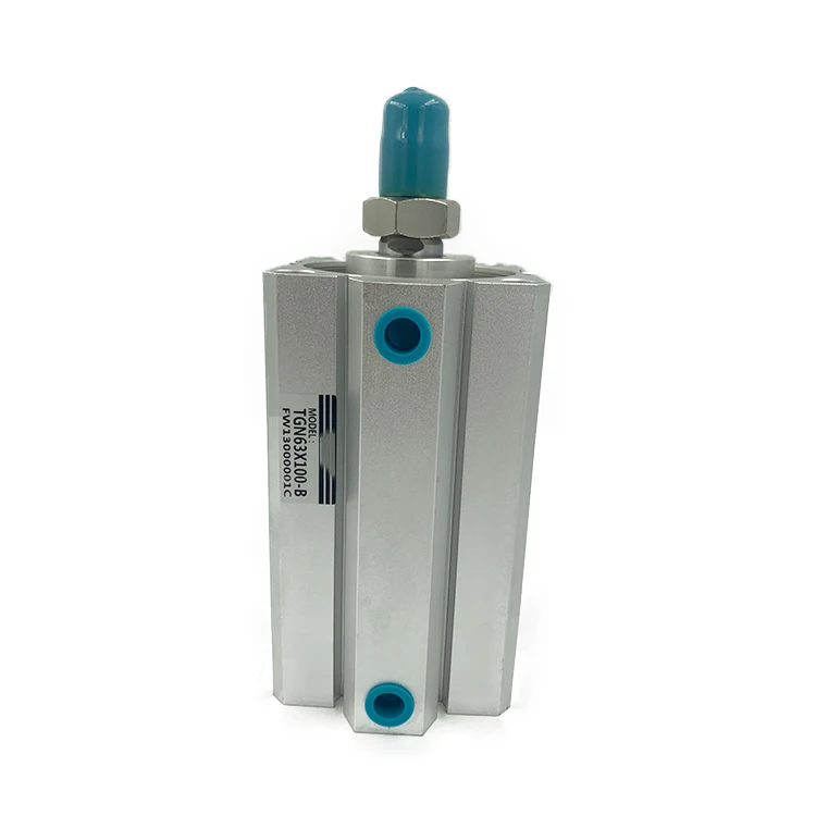 Rotary actuators single acting stnc mini air ram double rod single acting pneumatic cylinder