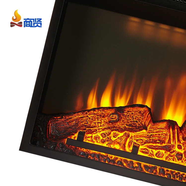 
Electric Fireplace with master flame decorative fireplaces mantel 