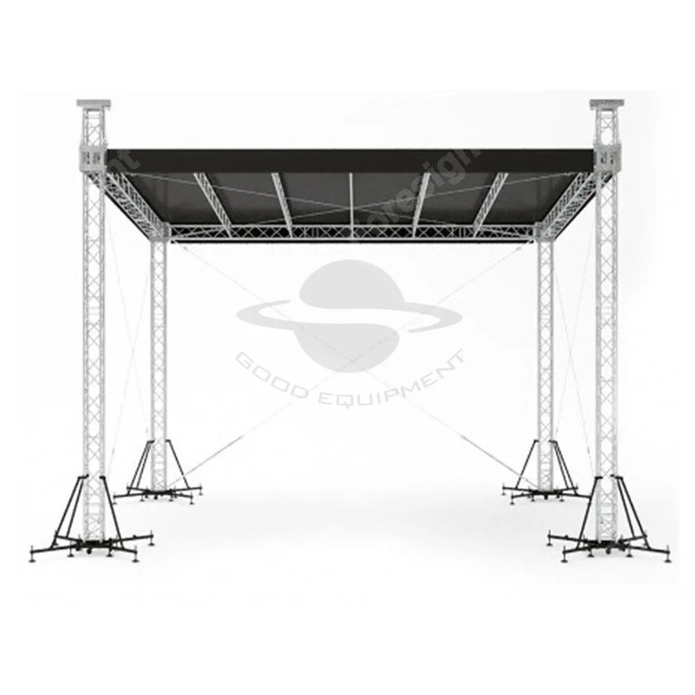 Outdoor stage truss design spigot truss aluminum lighting truss aluminum