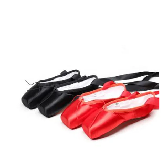 Woman/Ladies Red Ballet Pointe Shoes For Sale Pointe Ballet Shoes OEM Dance Ballet Shoes