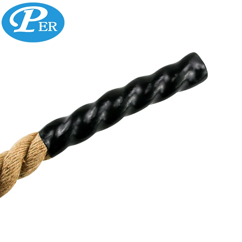 
High quality GYM training equipment hemp durable gym climbing rope 