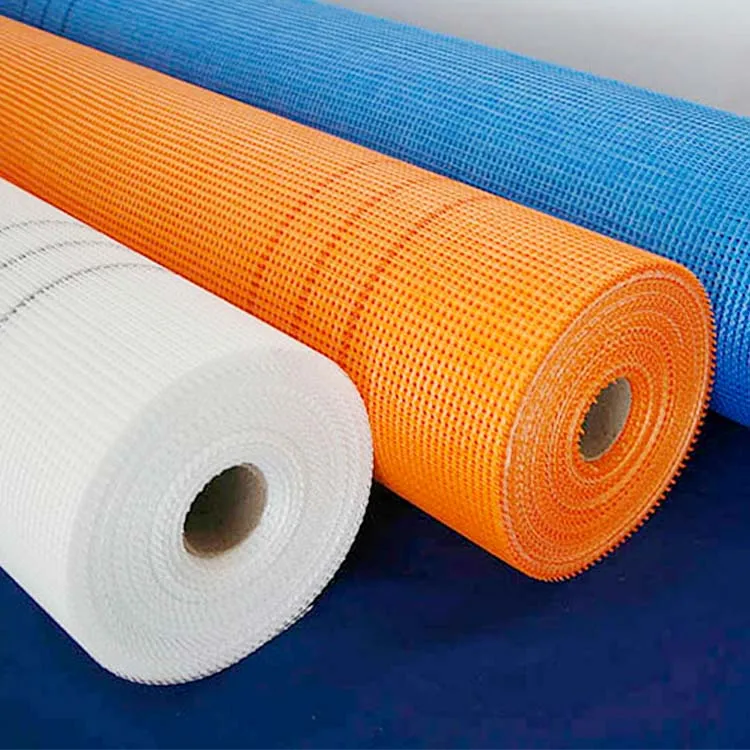 Bule ,yellow ,white 145g 160g 165g  High Quality Resistant Fiberglass Mesh roofing fiberglass netting for wall materials