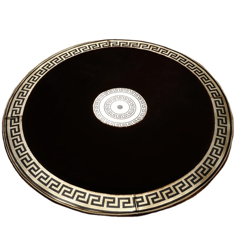 Newest modern design Round Rug for Bedroom Fluffy Circle Rug Middle east market fashion rug carpet