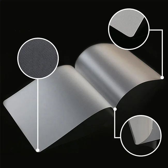 Letter Size 3mil 5mil Glossy Matte White Thermal lamination Sheet a4 Pouch Film for Paper Hot Lamination