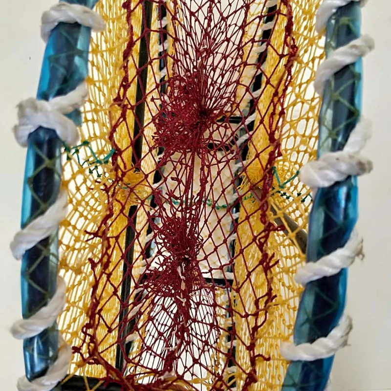 High Quality Octopus Squid Pot with Three Entrances for Fishing Trap