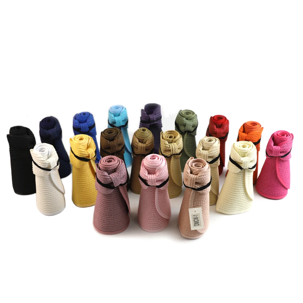 Summer Beach Sunscreen Empty Top Caps Women Large Floppy Visor Hat Foldable Wide Brim Straw Hat