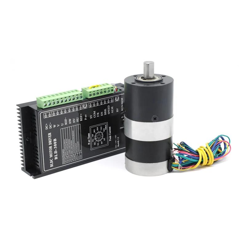 High Torque DC Brushless Motor 12V 24V Motor DC 3 Phase 4 Poles Motor For ATM Machine