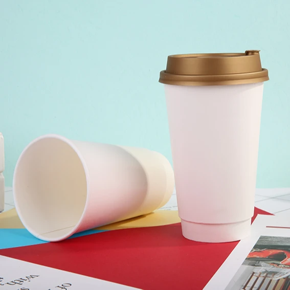 Ice cream cone with Lid Logo Printed Disposable3oz 5oz 8oz 12oz Gold Beer Customized Craft