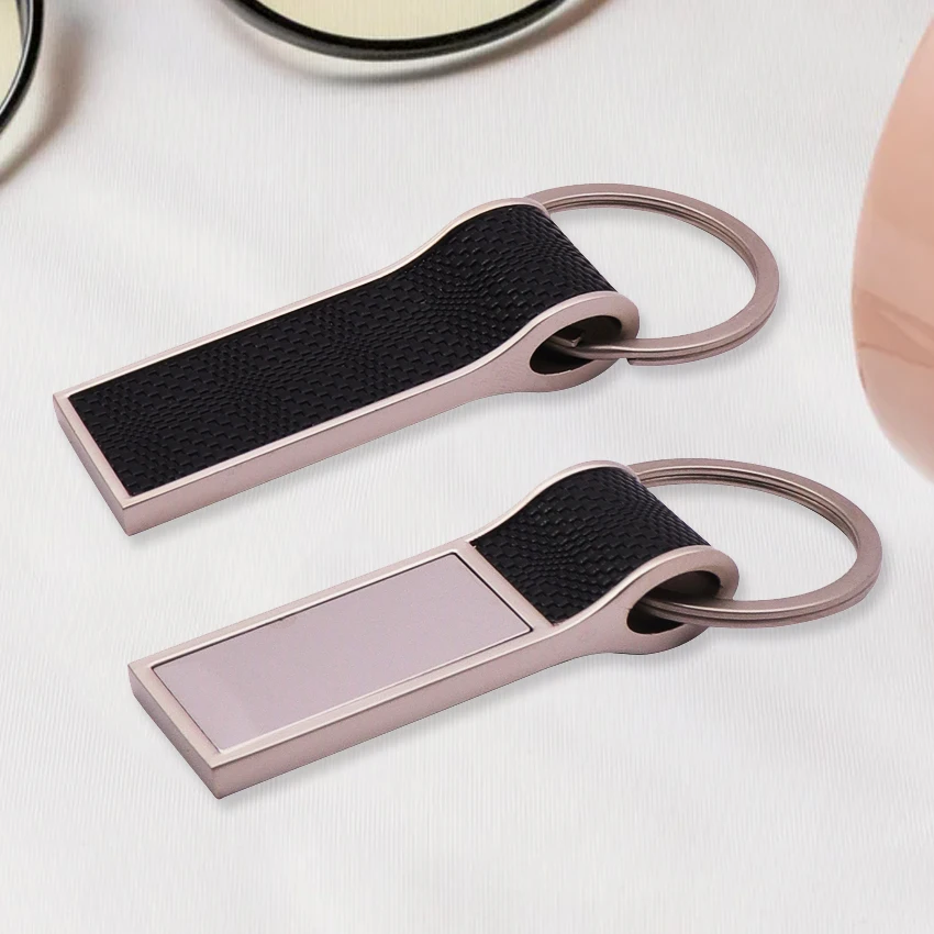 Custom Leather Keychain Waist Car Metal Key Chain Round Keys Strap Keyring Key Chain Wrist Strap KeyChain Holder