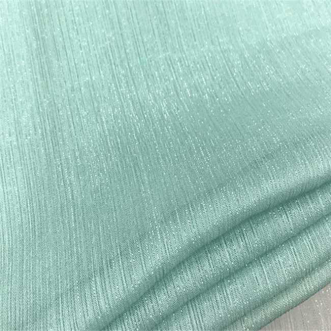 Wholesale Summer Bright Silk Waterproof 100% Polyester Pure Chiffon Fabric