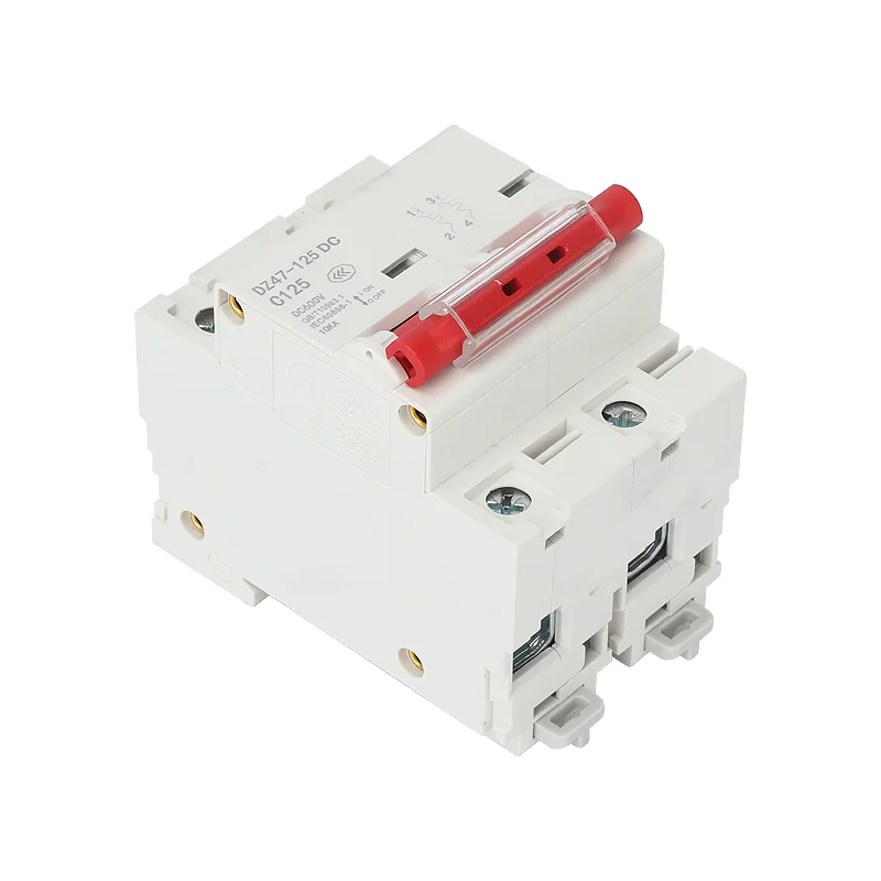 DZ47-63 DC MCB mini miniature circuit breakers 1 2 3 4 pole 1amp 2amp 3amp 4amp 6amp 10amp 16amp 20amp 32amp 40amp 50amp 63amp