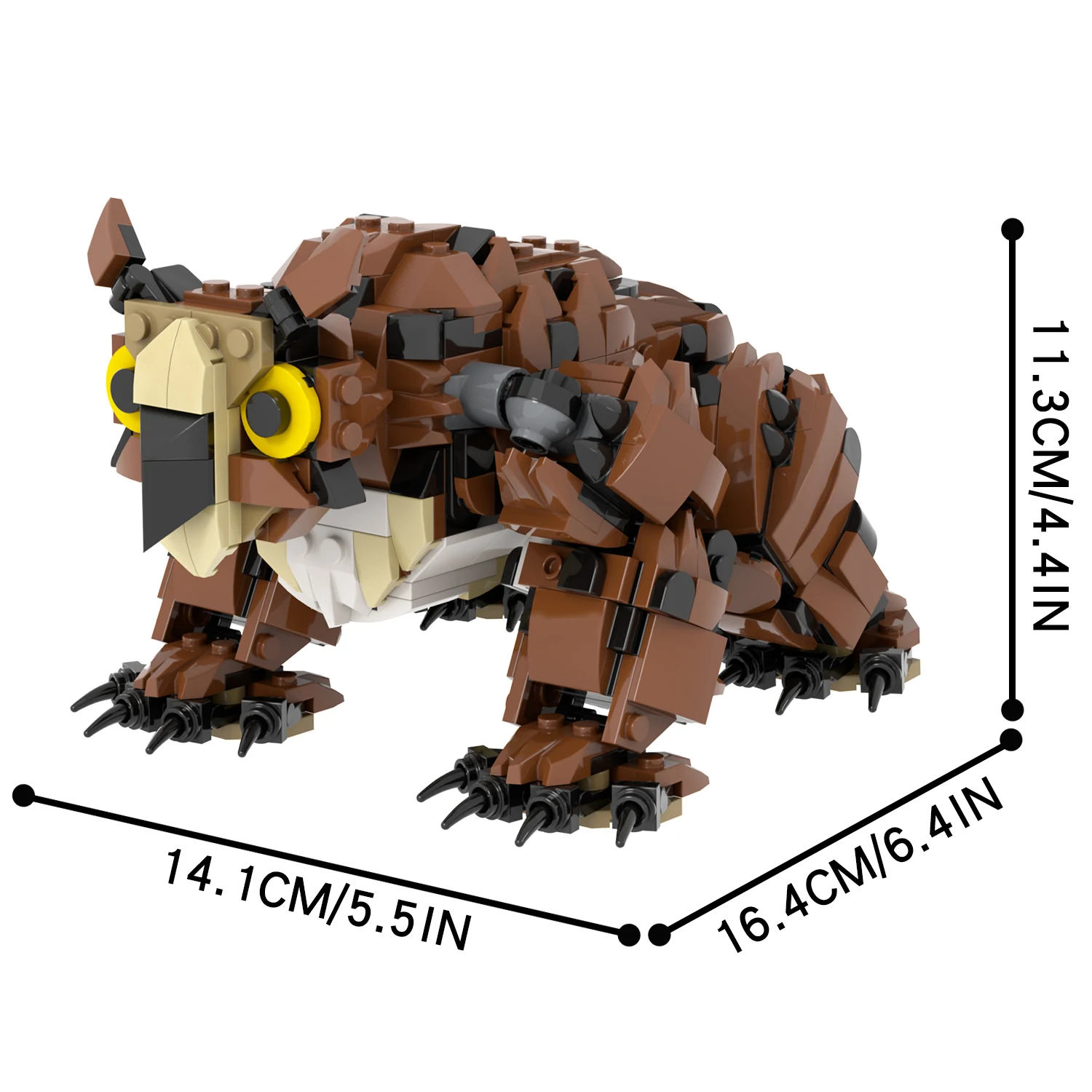 MOC1552 637 шт. конструктор «Драконы»