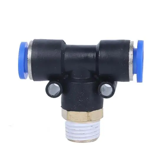Shenzhen Maxair Plastic Brass PB Series One Touch Fitting Quick Connector BSP/G Thread Pneumatic Hose Fittings