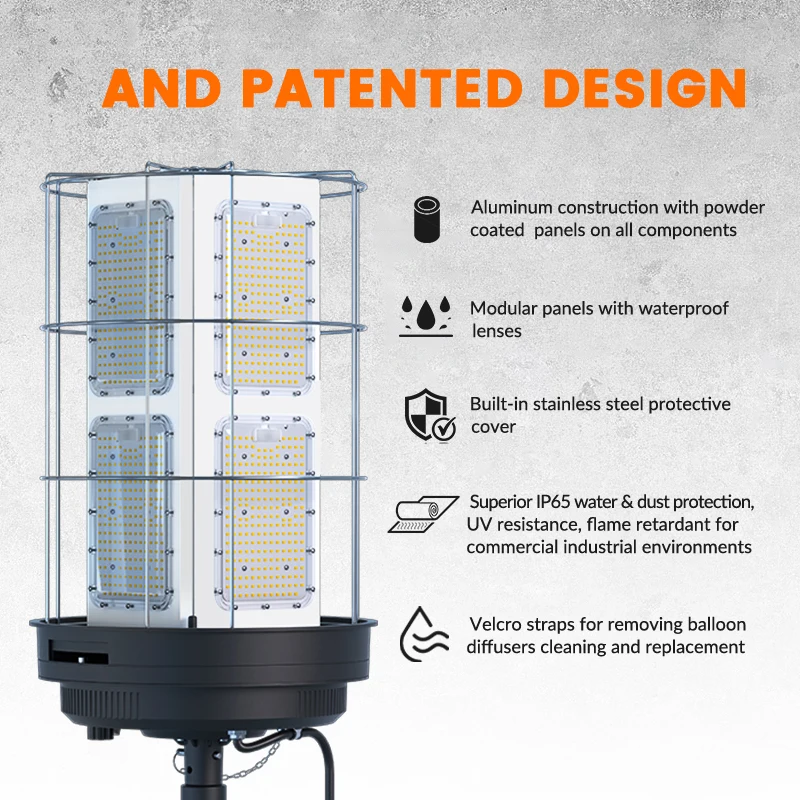 Outdoor Waterproof  Portable Tower Lights LED Balloon Light for Event Lighting
