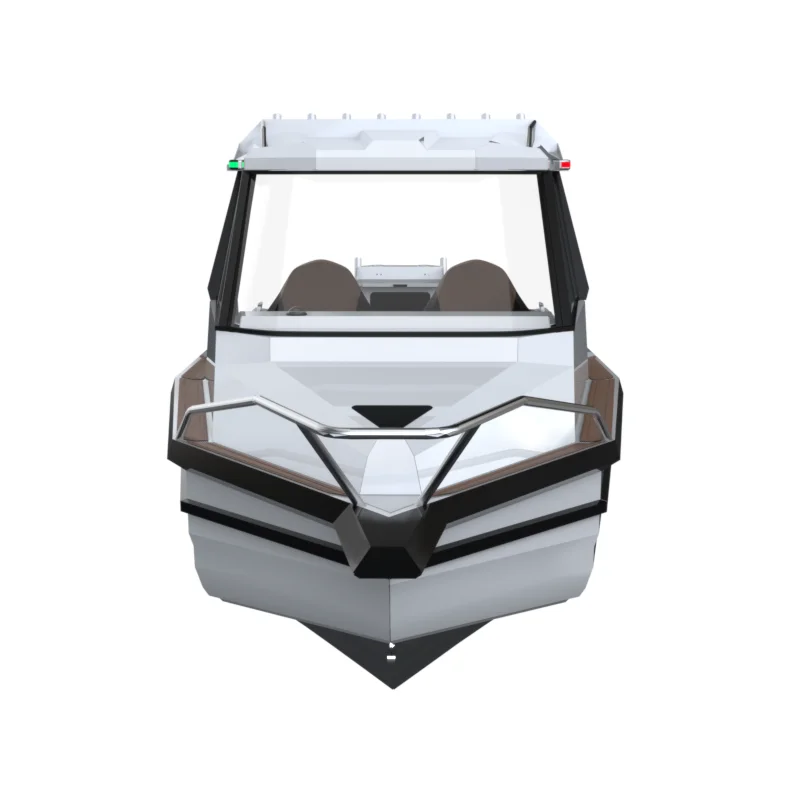 6.25 m craft welded deep V hull aluminum fishing boat and speed yacht