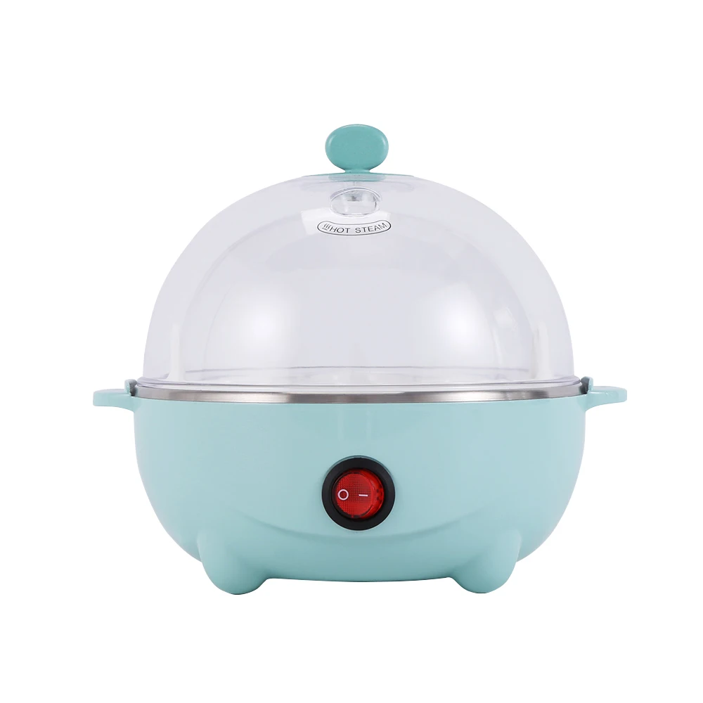 Automatic Large Hard Boiled Egg Cooker Boiler Stainless Steel 7 Capacity Egg Steamer