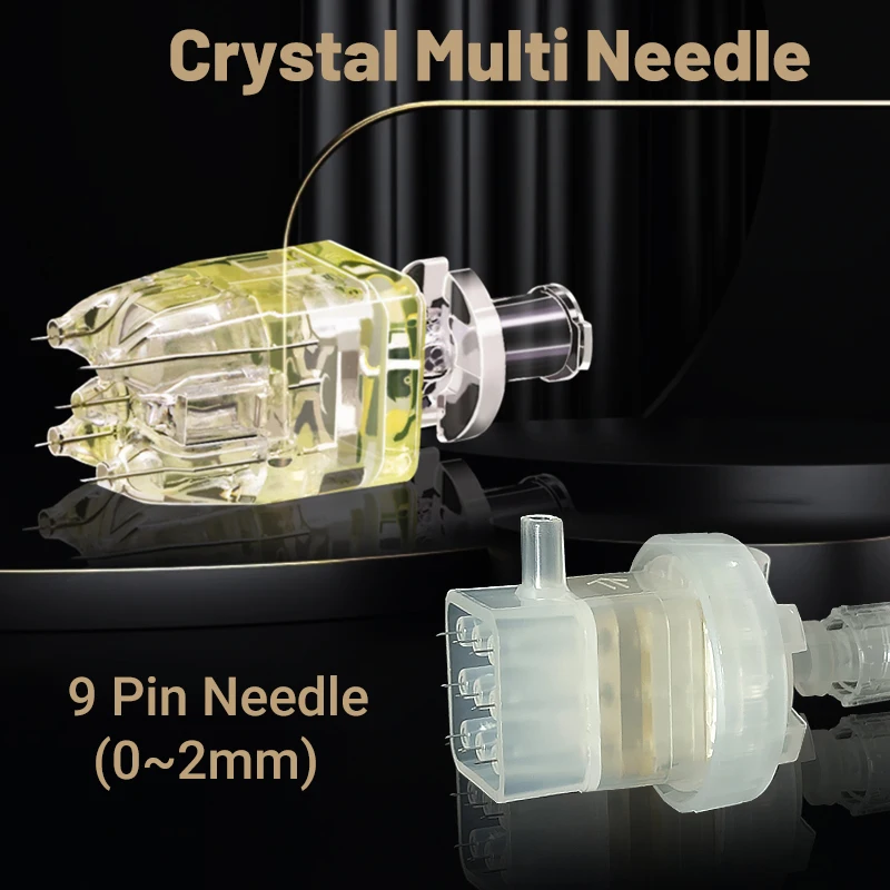 automatic injector mesotherapy adjustable 9 pin crystal multi needle