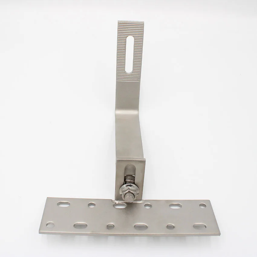 Corrosion resistance aluminum roof hook solar solar mounting system aluminium roof tile adjustable hook solar