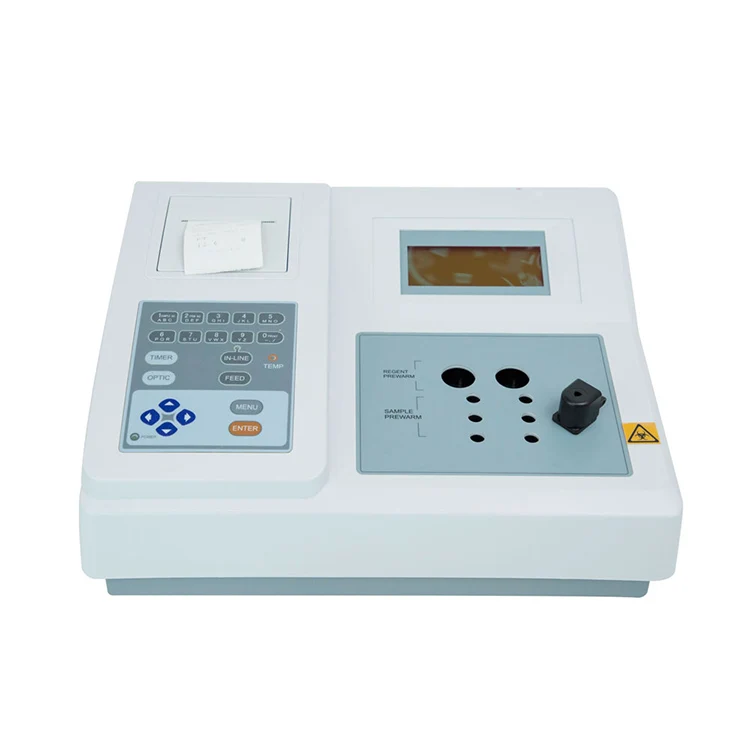 Semi Automated portable clinic blood coagulation analyzer with two channles
